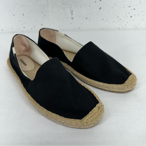 Soludos Women’s size 9-9.5 The Dali Original Black Espadrille - Picture 1 of 14